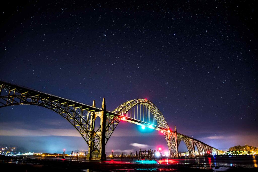 Yaquina Bay Bridge Highway 101 Newport Oregon