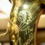 Indian Chief engraving on this Martin Indiana alto saxophone.