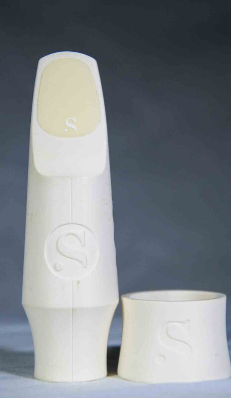 Syos Steady tenor sax mouthpiece with ligature