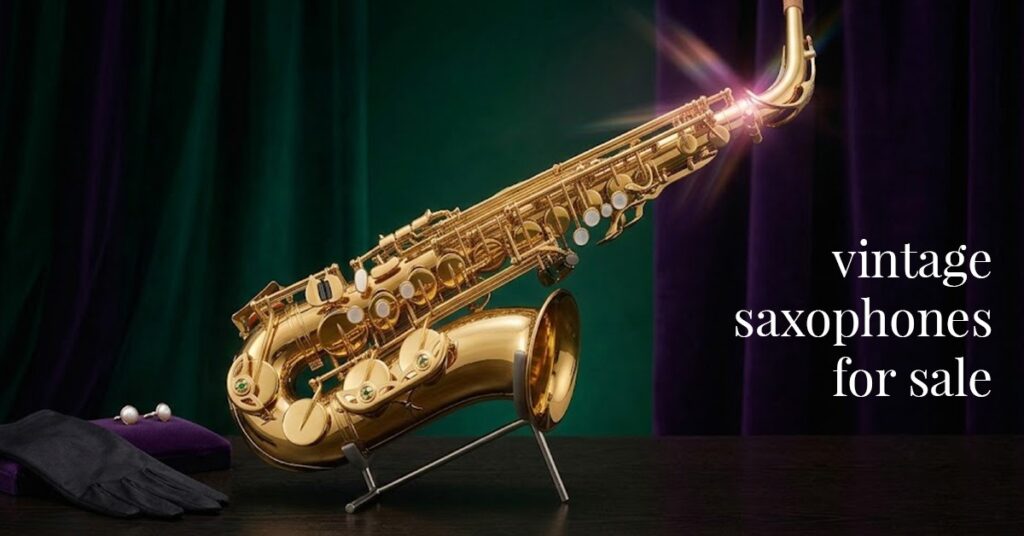 vintage saxophones for sale
