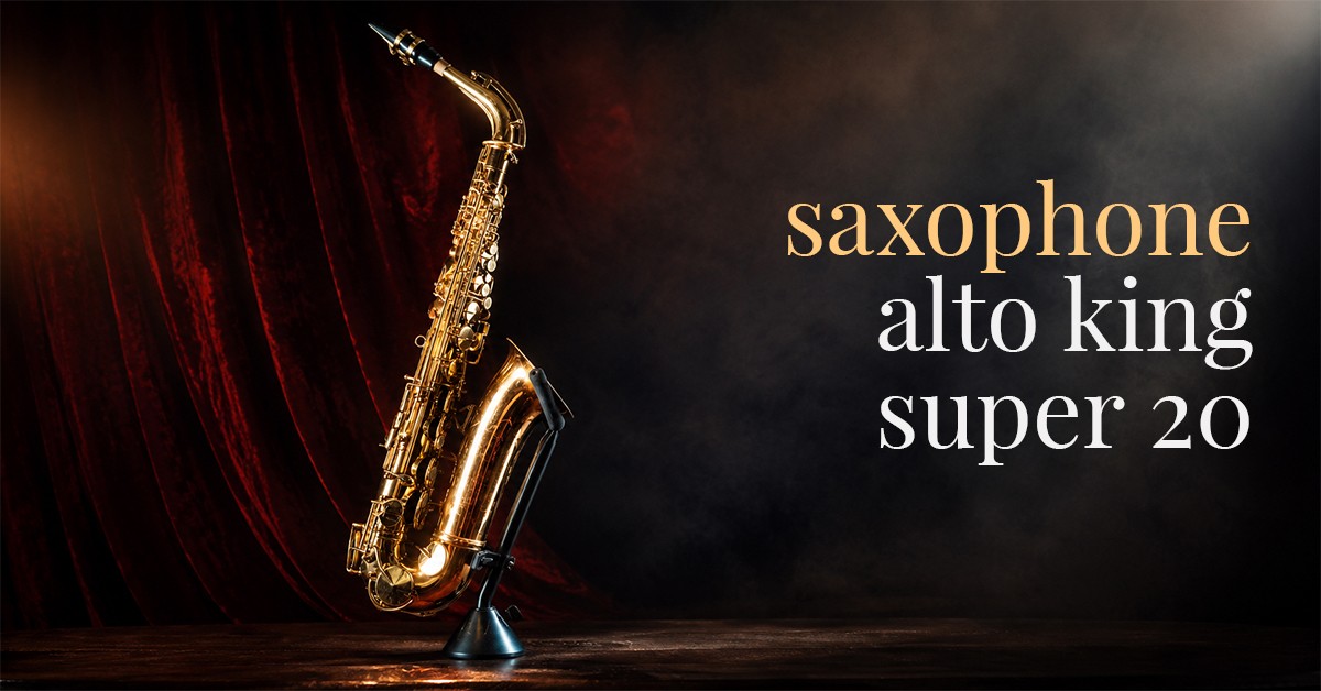 Saxophone Alto King Super 20
